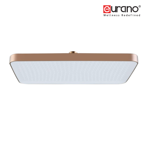 RECTANGULAR RAIN SHOWER (ROSE GOLD) - PLASTIC