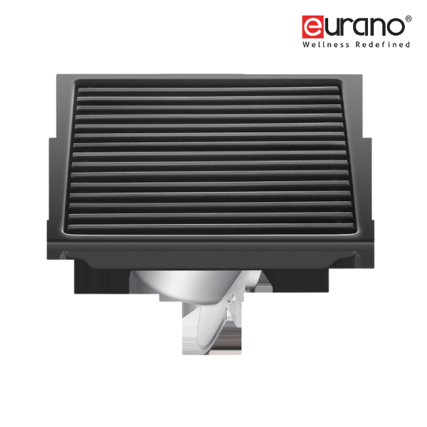 Floor Grating Matt Black