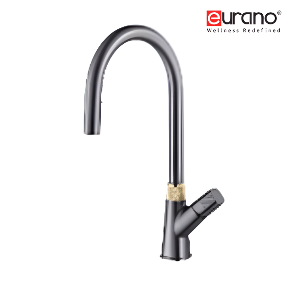Pull Out Single Lever Kitchen Mixer (Gun Metal)