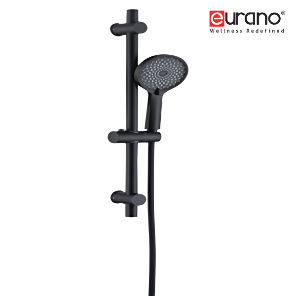 Stainless steel lifting rod +Plastic base +Plastic hand shower