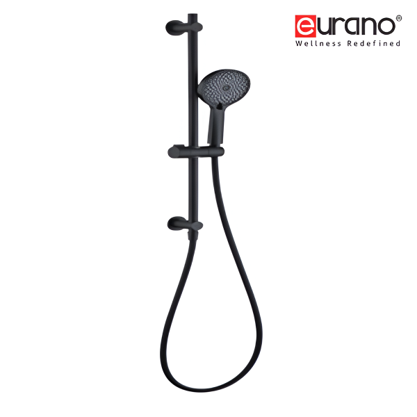 Stainless steel lifting rod + Plastic base + Plastic hand shower