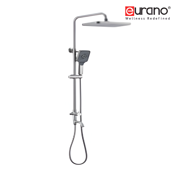 Exposed Lever Shower Post With Rise Pipe (Matt)