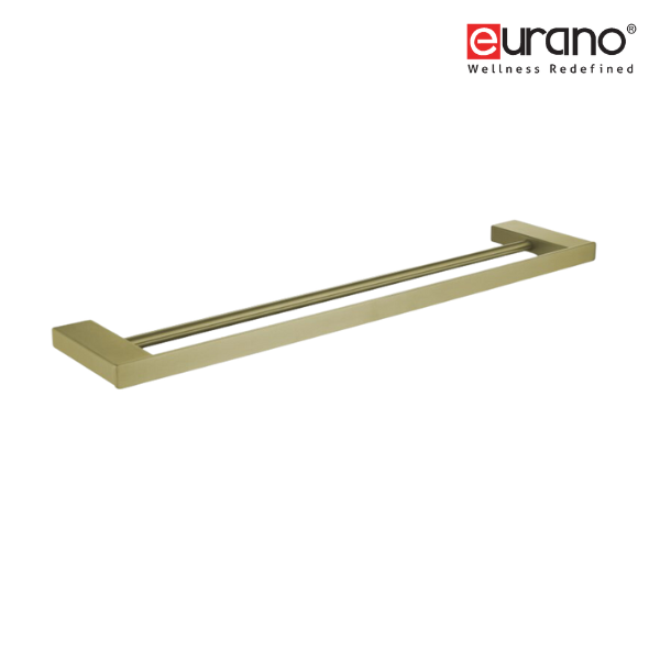 Double Towel Bar- Matt Gold