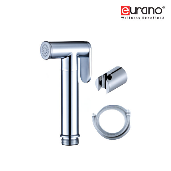 Brass Chrome Spray + ABS Chrome Hook + 1.2M S/Steel Hose