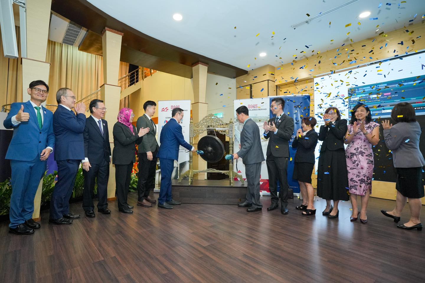 BMS Holdings Berhad officially listed on the ACEMarket of Bursa Malaysia