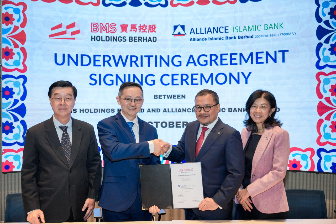 BMS Holdings - Signing of Underwriting Agreement