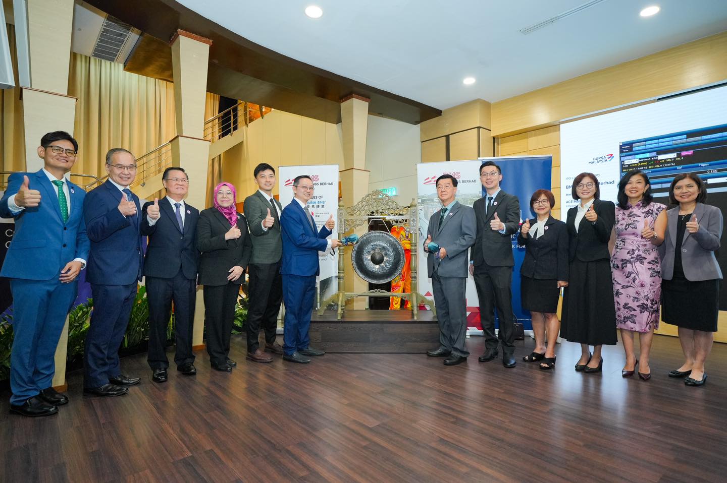 BMS Holdings Berhad officially listed on the ACEMarket of Bursa Malaysia
