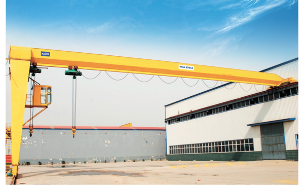 MBH Type Electric Hoist Semi-Gantry Crane