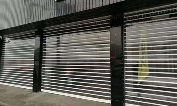 Transparent PVC High-Speed Door