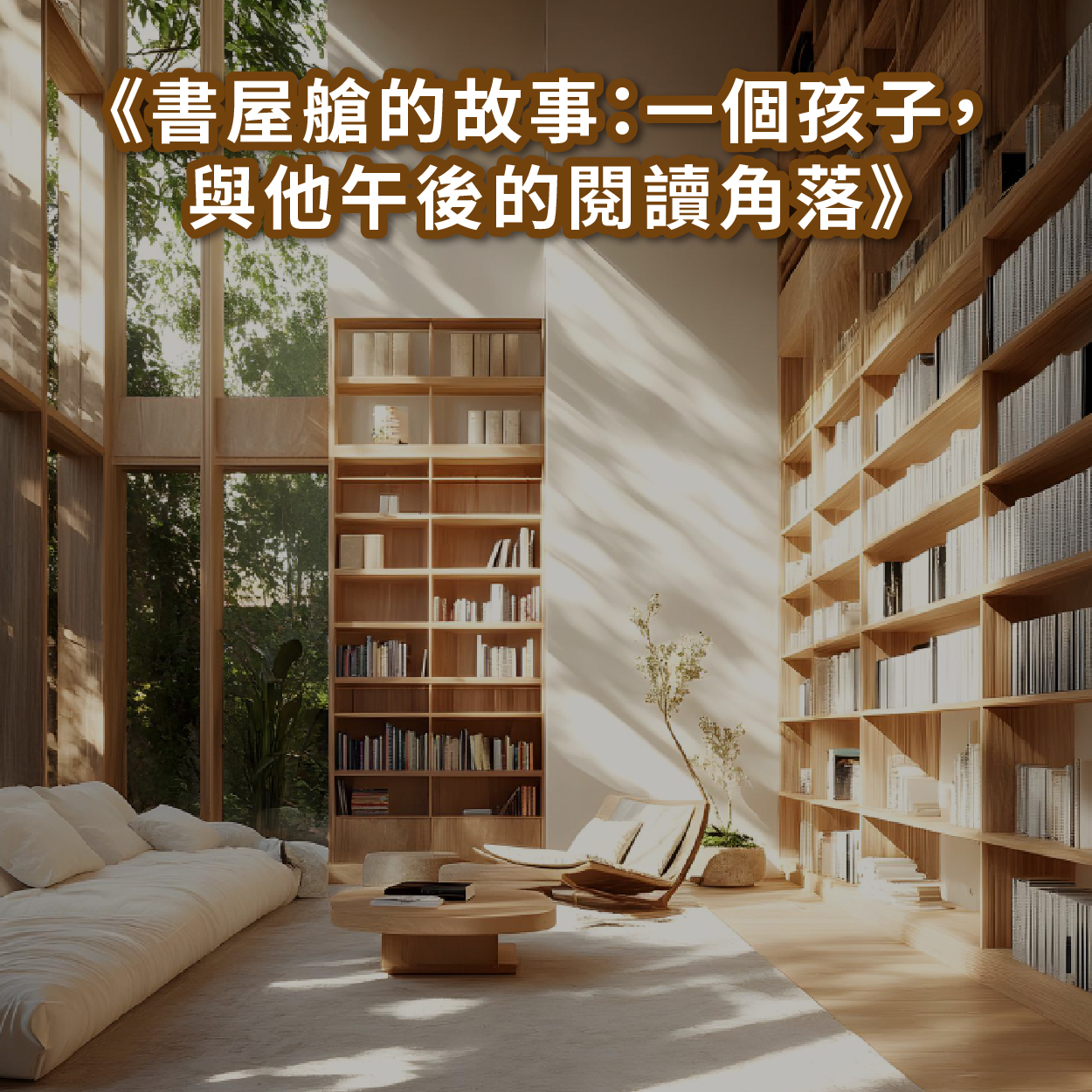 《書屋艙的故事：一個孩子，與他午後的閱讀角落》