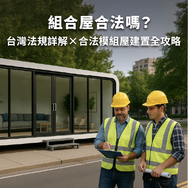 組合屋合法嗎？台灣法規詳解 × 合法模組屋建置全攻略