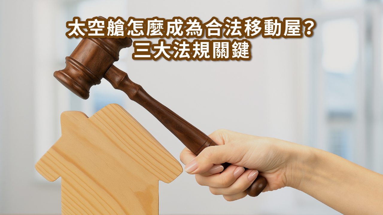 移動屋也能是太空艙？打造未來感行動空間不是夢