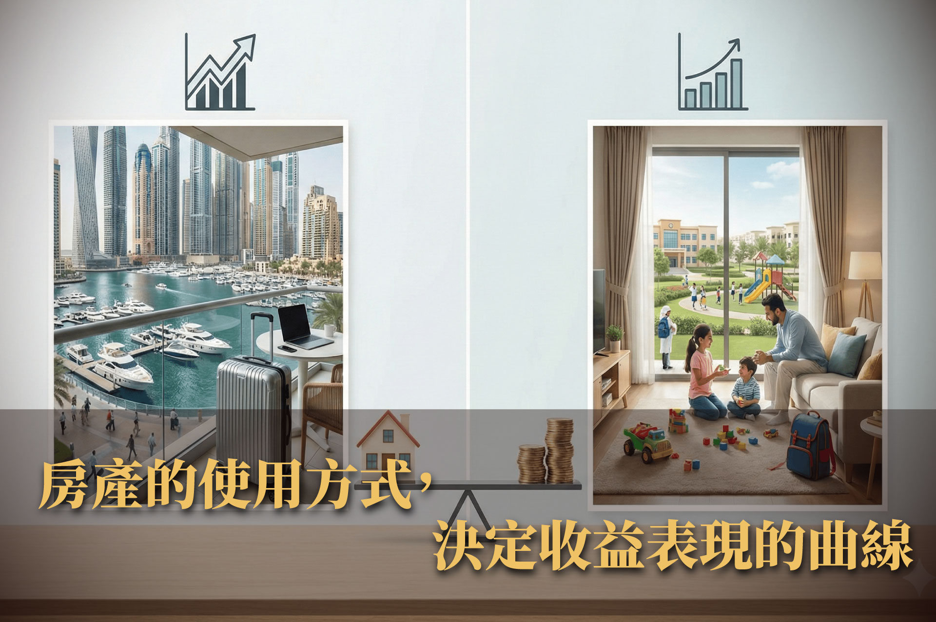 阿布達比 vs 杜拜：租金收益差異的真正原因，不在報酬率數字