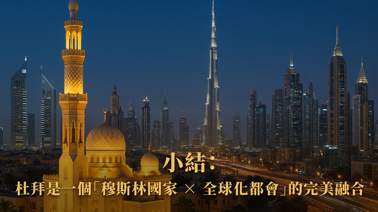 杜拜宗教文化有多開放?與其他穆斯林國家完整對比一次看