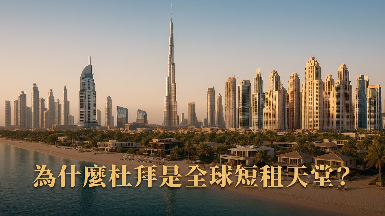 杜拜 Airbnb 短租潛力區 × 投資建案推薦|高租金、低持有成本、合法營運新天堂