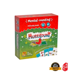 儿童桌游/正版桌游/数学思维 ：数大小 HurriCount