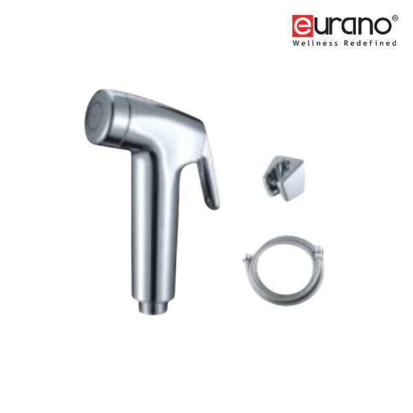 Rinsing Spray Set (ABS Chrome Spray + ABS Chrome Hook + 1.2m s/steel Hose)