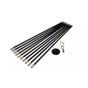 12pcs x 1m KEIBA DRAIN CLEANING ROD SET (K-128)  套装通厕器