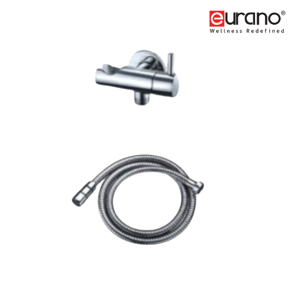 Rinsing Spray Set (Brass Nozzle C/W Angle Valve With Hook & 1.2m S/Steel Hose)