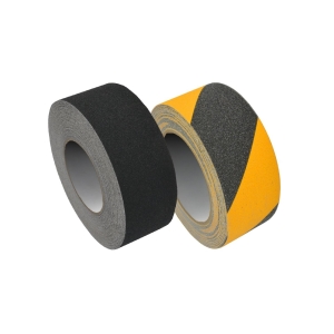 48mm x 30m ANTI SLIP FLOOR MARKER TAPE (BLACK OR YELLOW/BLACK)  防滑粗面黏地记号纸 (黑/黄黑)