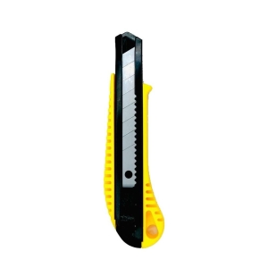 BLION A-100 HEAVY DUTY CUTTER KNIFE (YELLOW) 重型铁头纸皮刀 (黄)