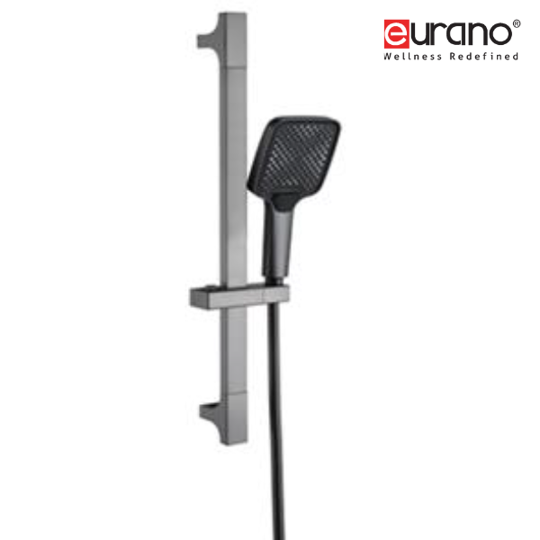 RECTANGULAR 3-FUNCTION HAND SHOWER (GUN METAL)