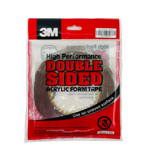 3M DOUBLE SIDED ACRYLIC FOAM TAPE (EXTERIOR MOUNTING TAPE) 10mm x 8m 室外丙烯酸双面泡胶带