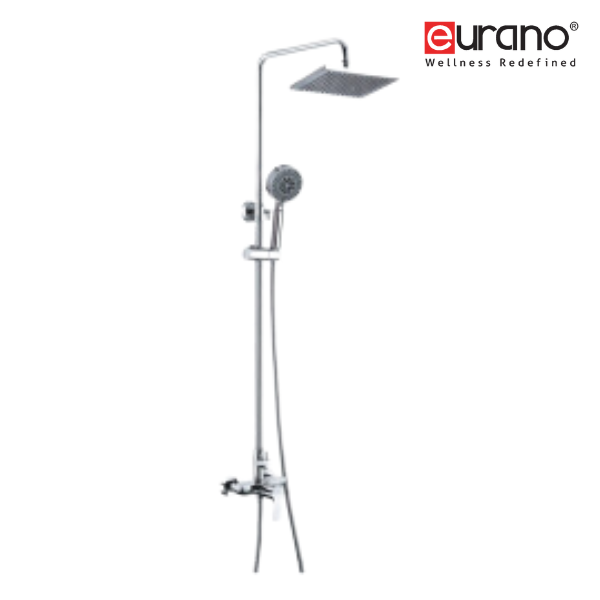 Exposed Single Lever Shower Post With Rise Pipe