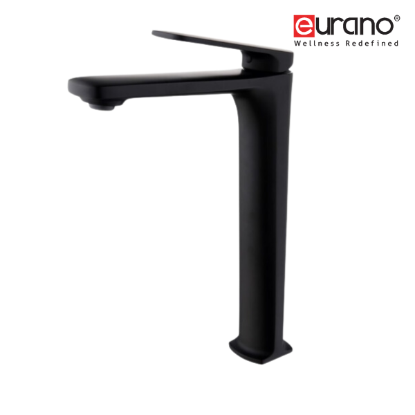 Single Lever Tower Basin Mixer (Matt Black)