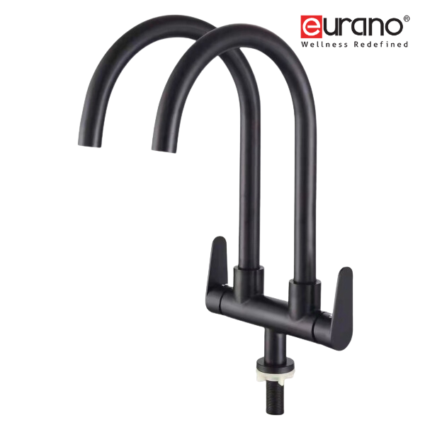 Double Swivel Pillar Sink Tap