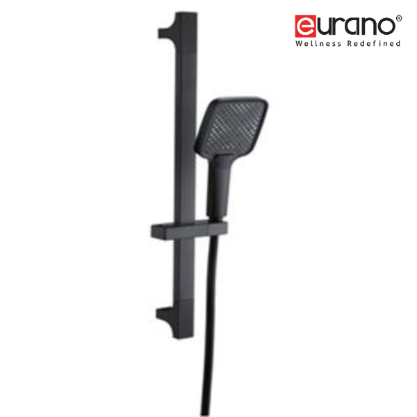 RECTANGULAR 3-FUNCTION HAND SHOWER (MATT BLACK)