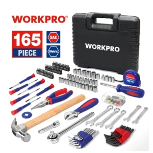 165PCS WORKPRO HOME REPAIRING TOOL SET